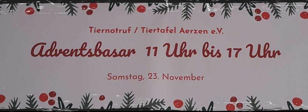 ADVENTSBASAR AM 23. NOVEMBER 2024